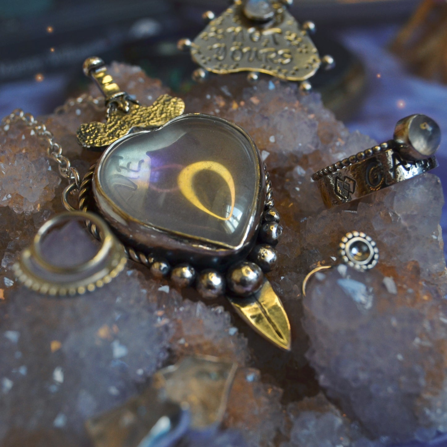 Handcrafted Gemstone Nose Studs – Sterling Silver with Opal, Garnet, Smoky Quartz, Citrine, Jade, Moonstone, Persian Turquoise, and Amethyst