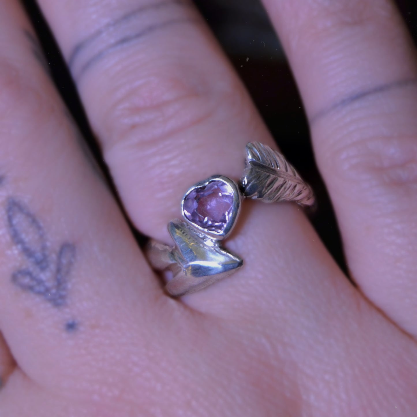 Valkyrie’s Gift – .925 Sterling Silver & Amethyst Ring
