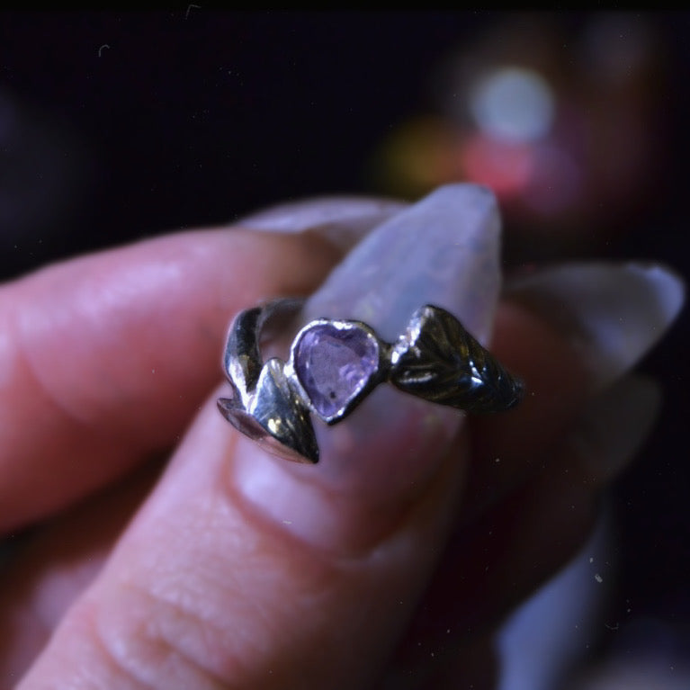 Valkyrie’s Gift – .925 Sterling Silver & Amethyst Ring