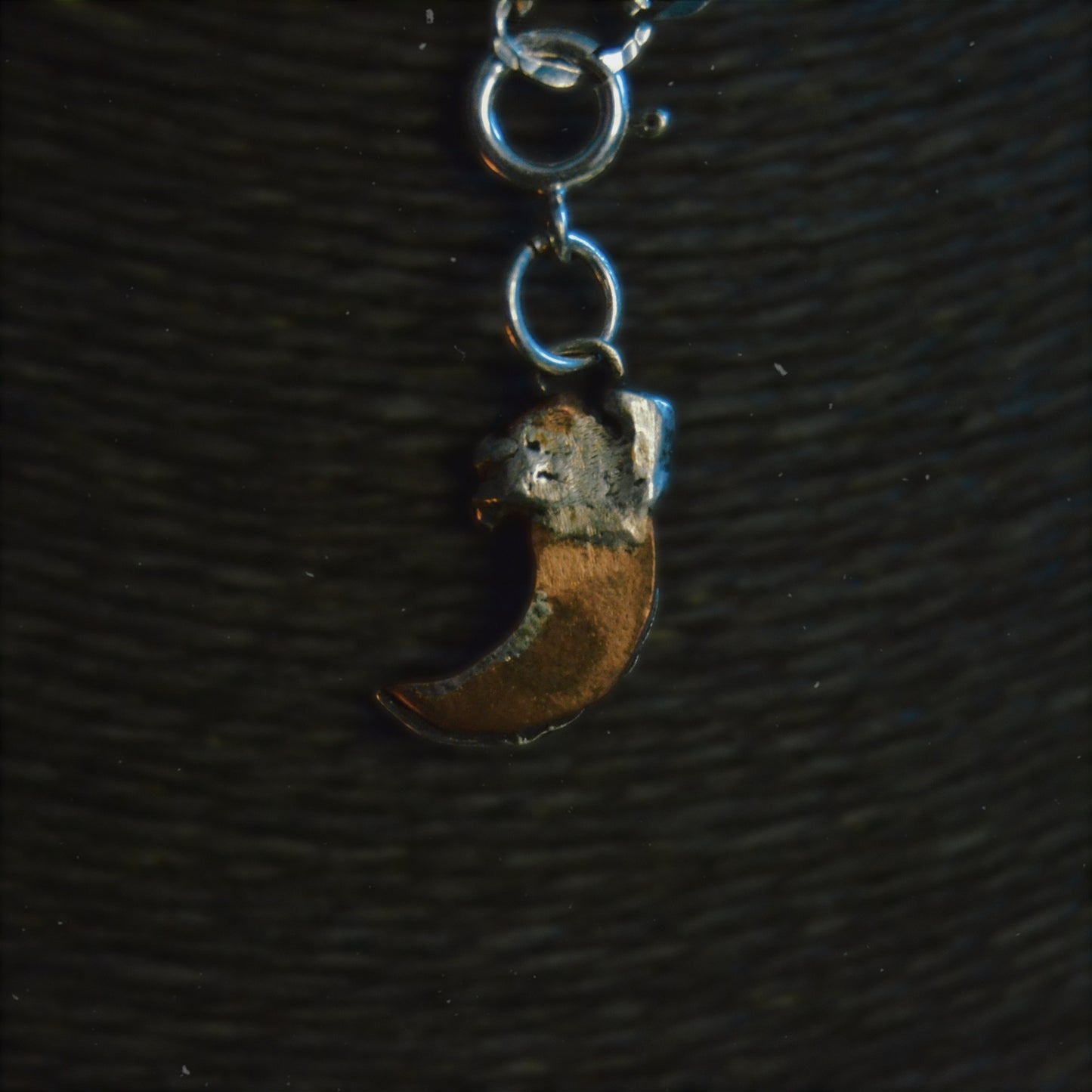 Cat Claw Pendant- .925 Sterling Silver and Copper